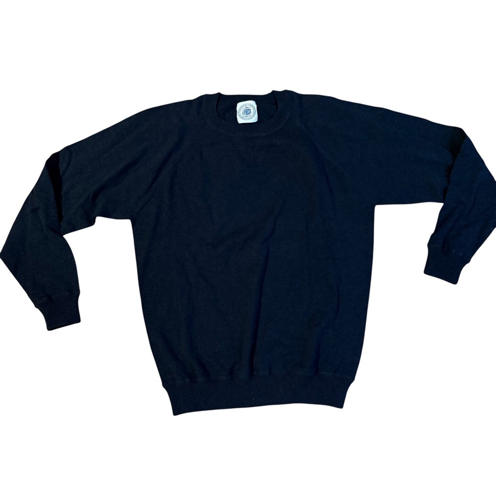 J. Press Cotton Linen Blend Gray Crewneck Sweater Size 48/L